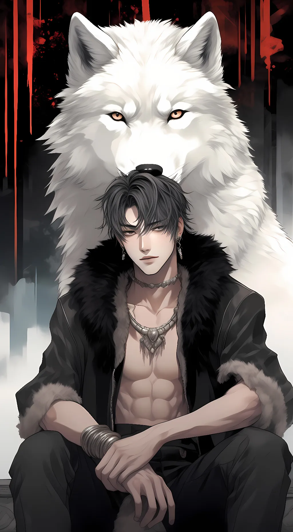 ai character: Silver   background