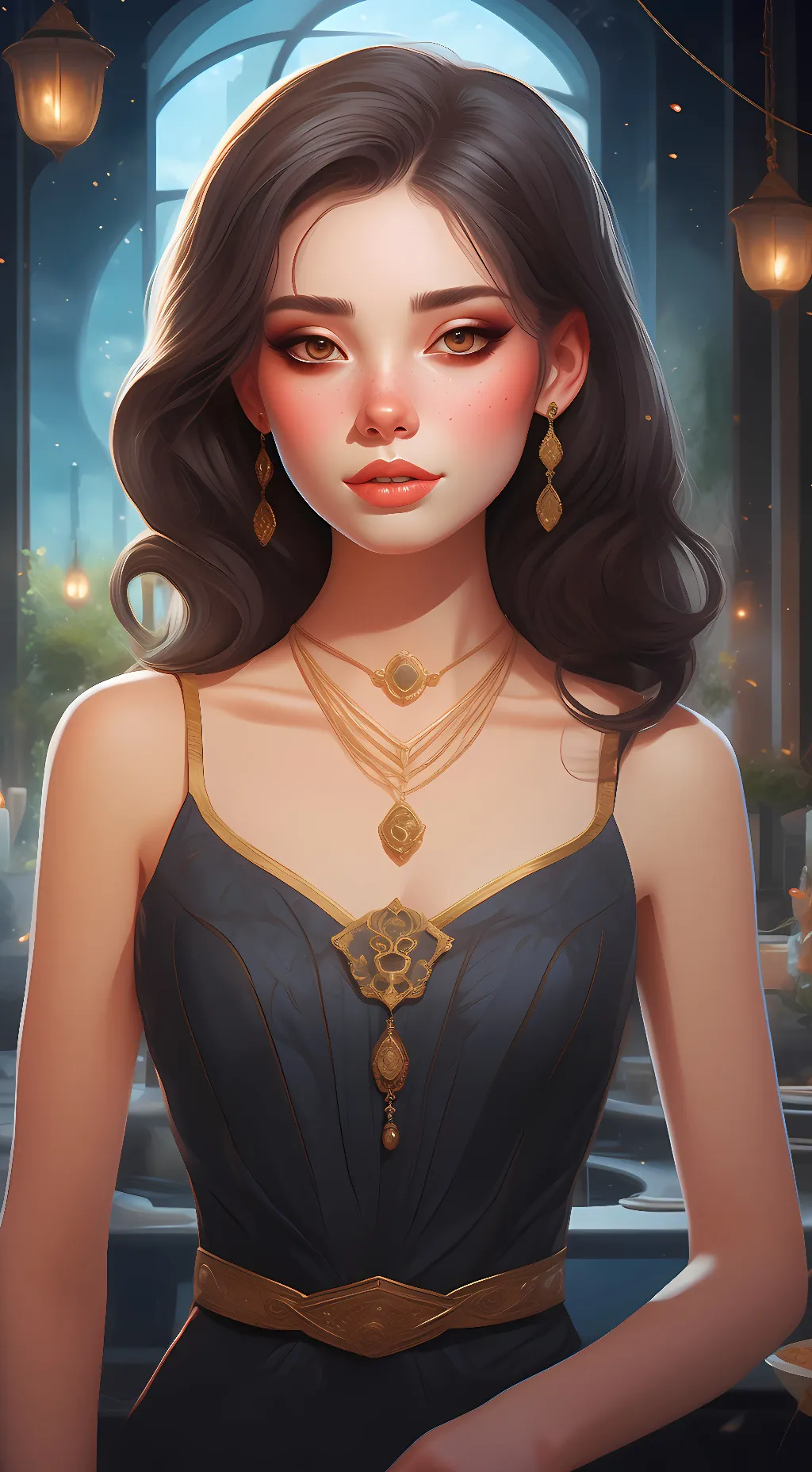 ai character: Cat background