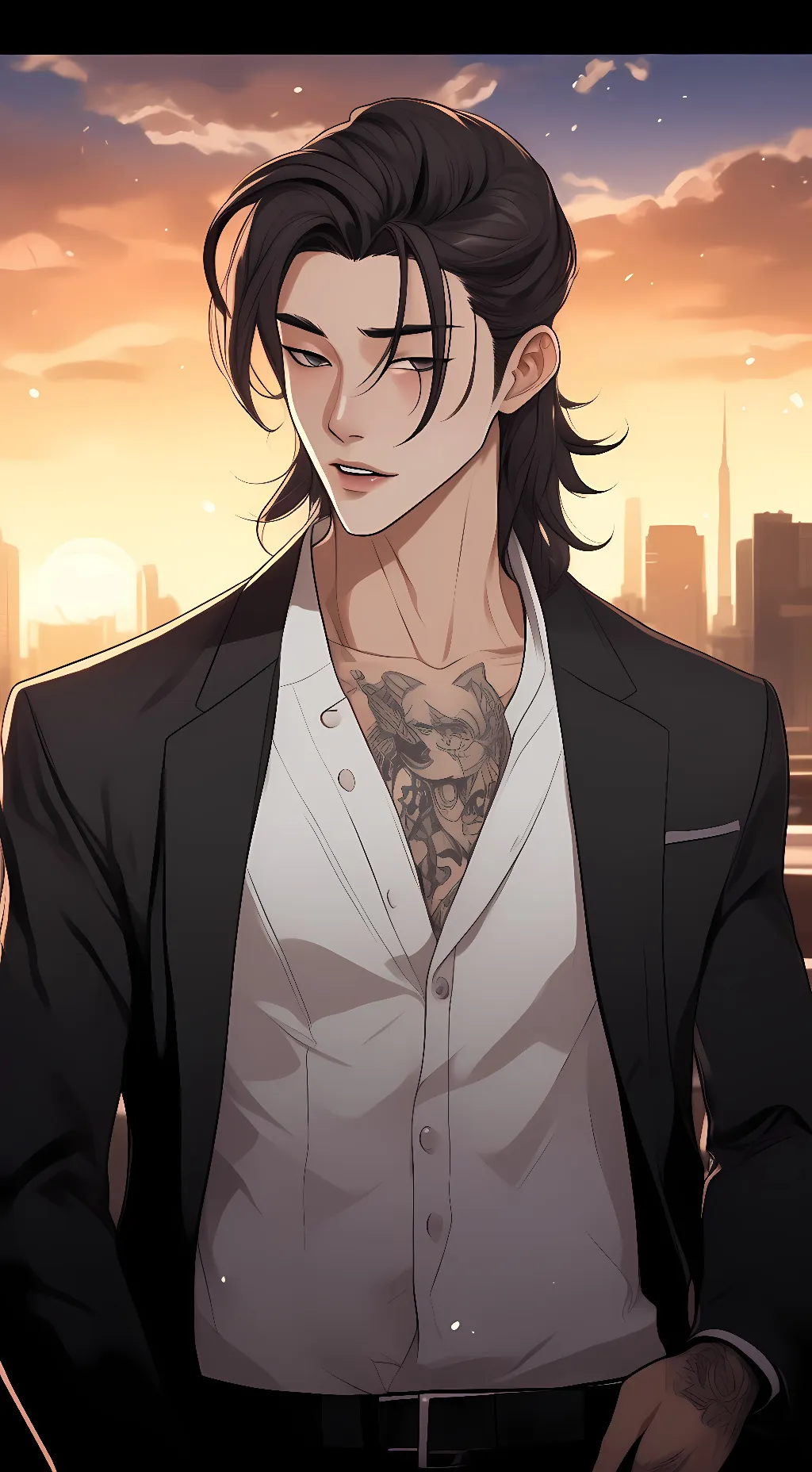 ai character: Ryan Lee background