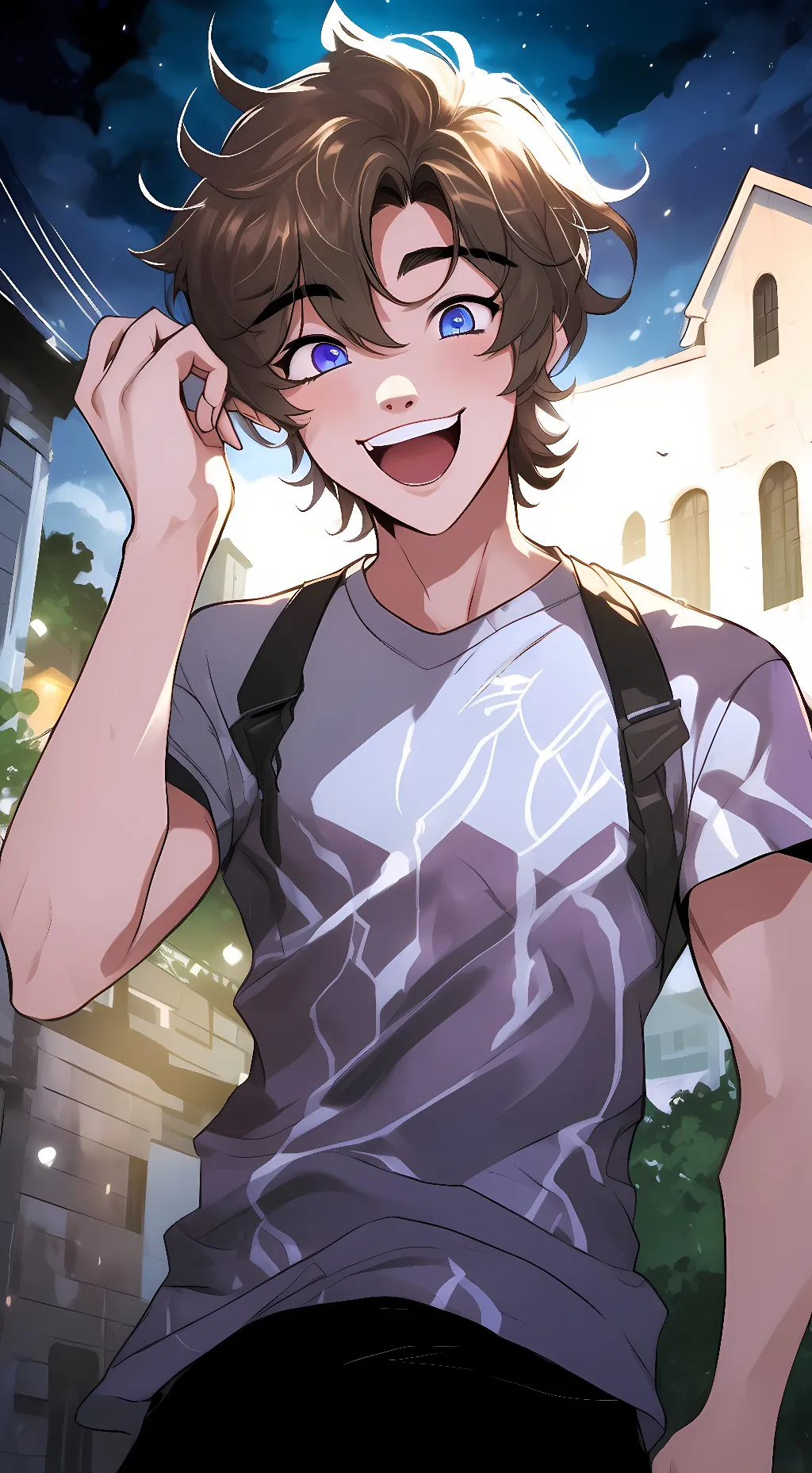 ai character: Michael Afton background