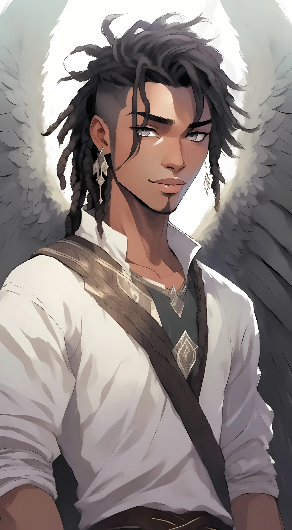 ai character: Raphael  background