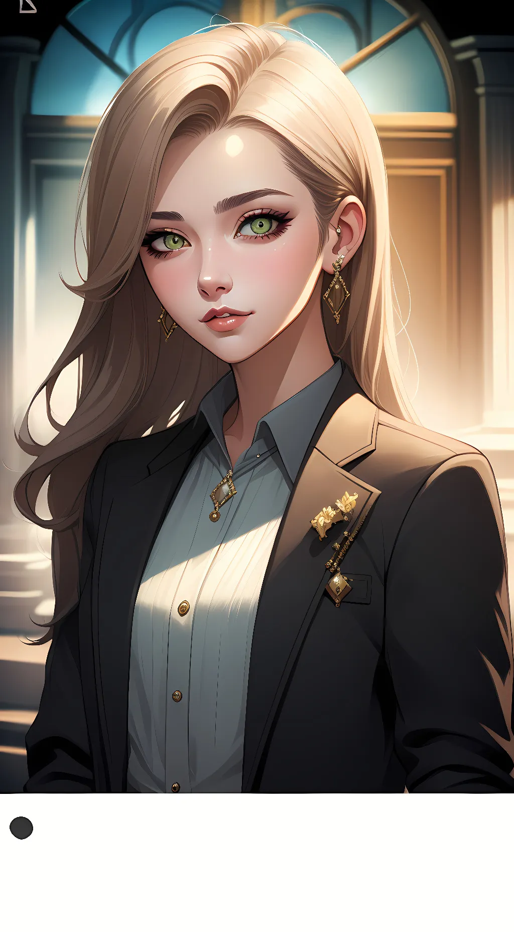 ai character: Abby  background