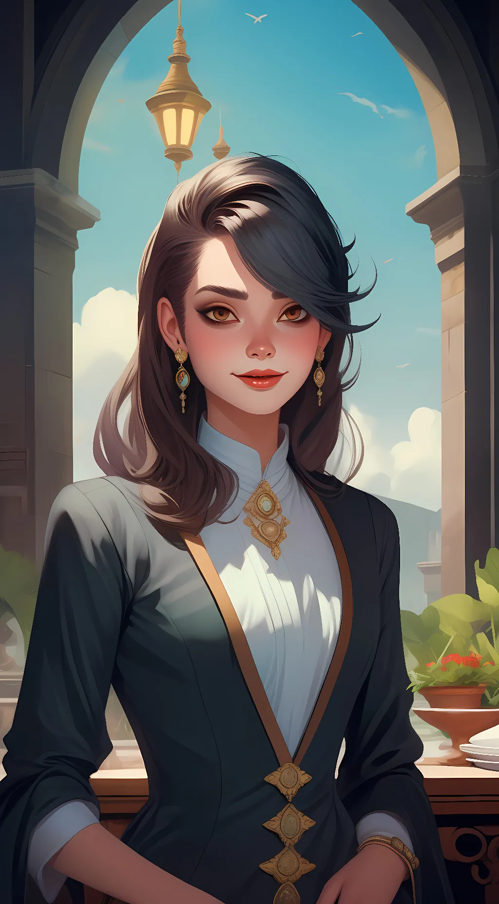 ai character: Junie b Jones background