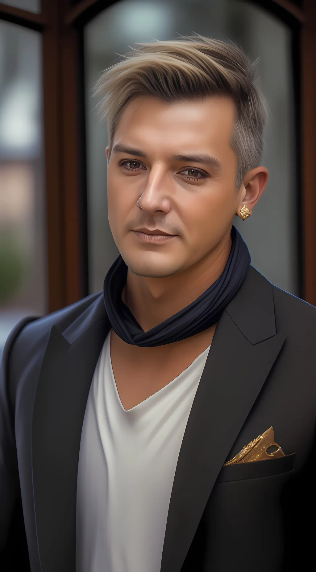 ai character: Chris background