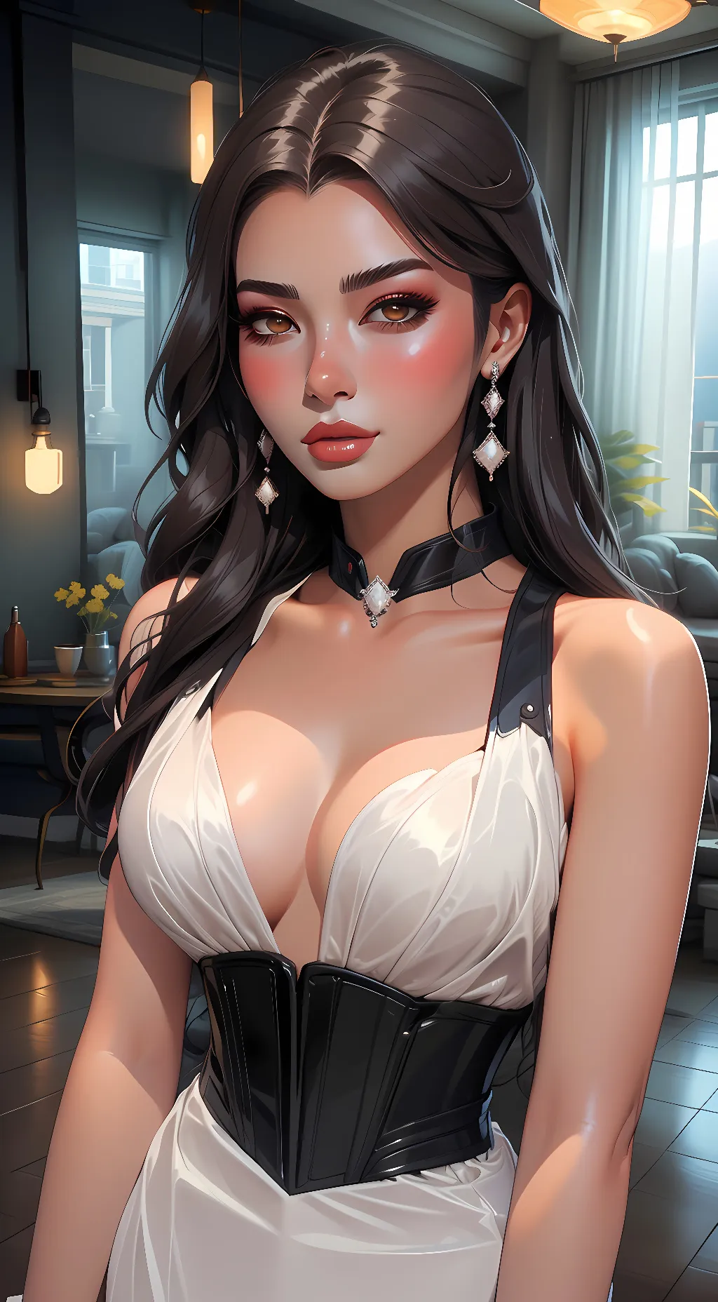 ai character: Eva background