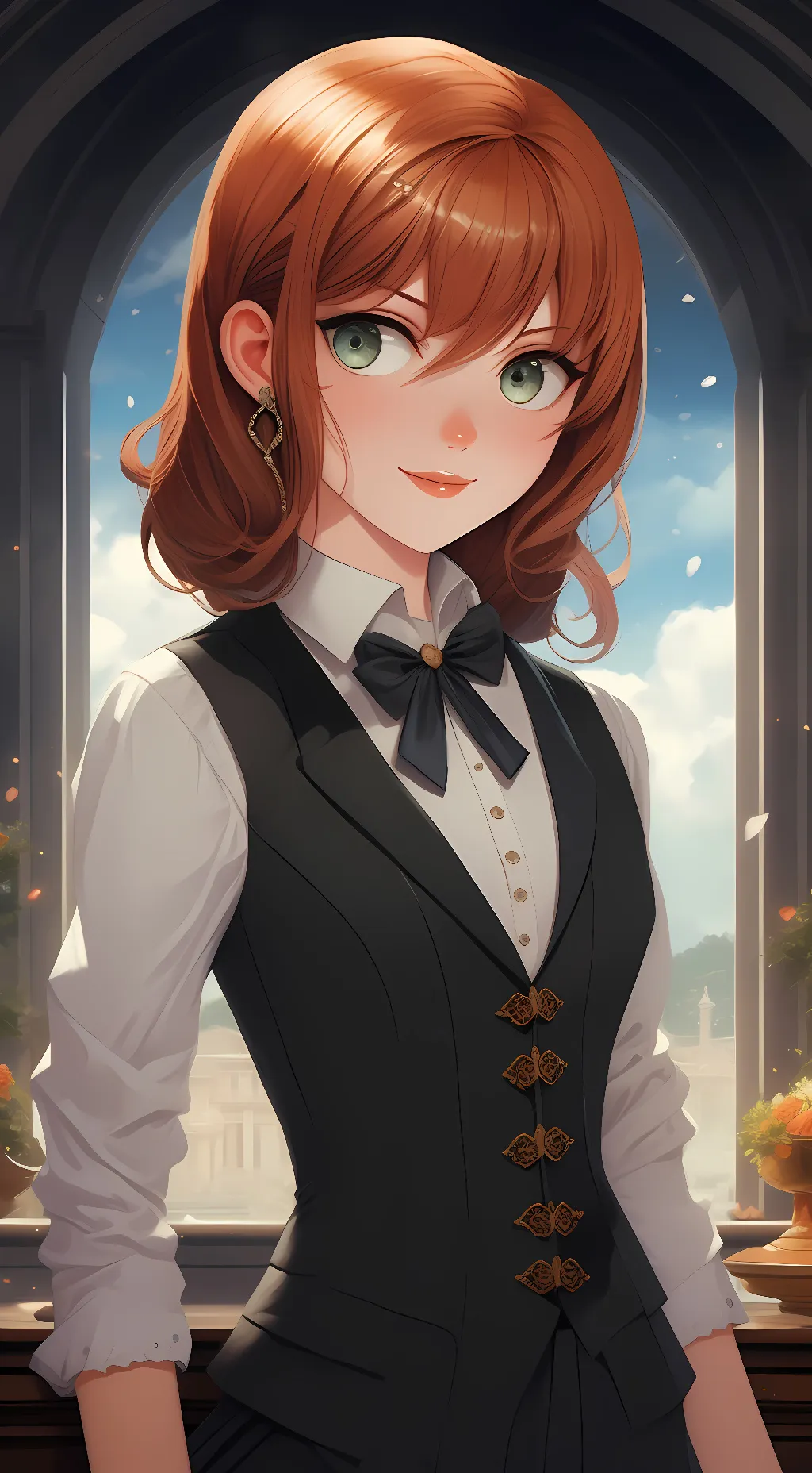 ai character: Lunar  background