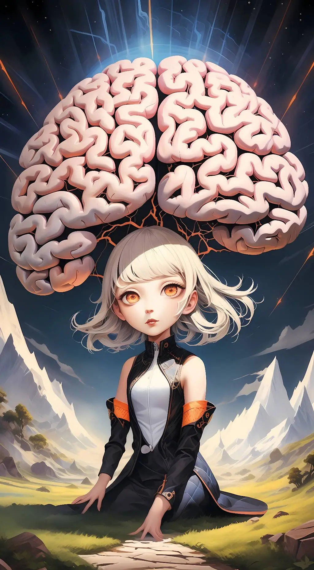 ai character: Edie background