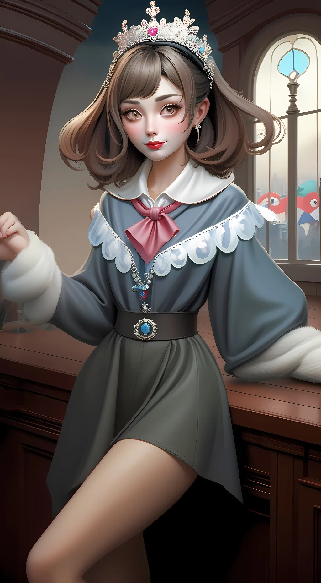 ai character: Alia  background