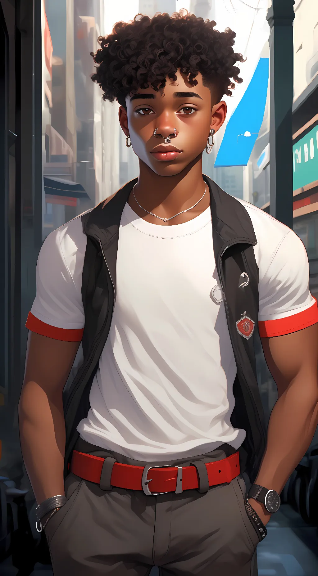 ai character: Cameron background