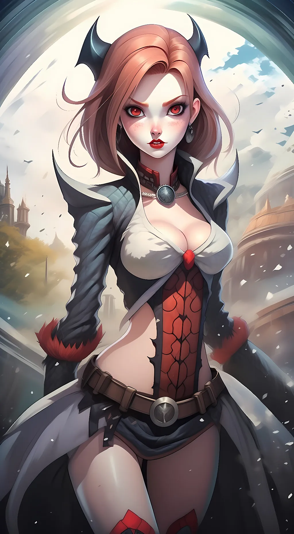 ai character: Lilith Bloodfallen background