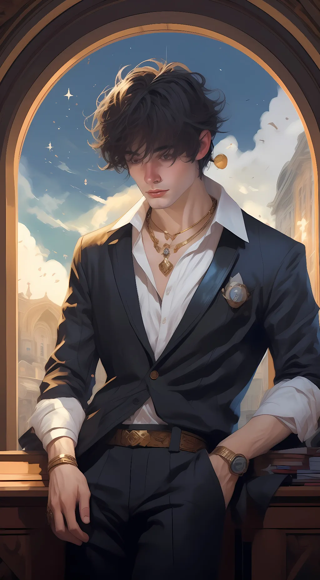 ai character: Rocco Knight background