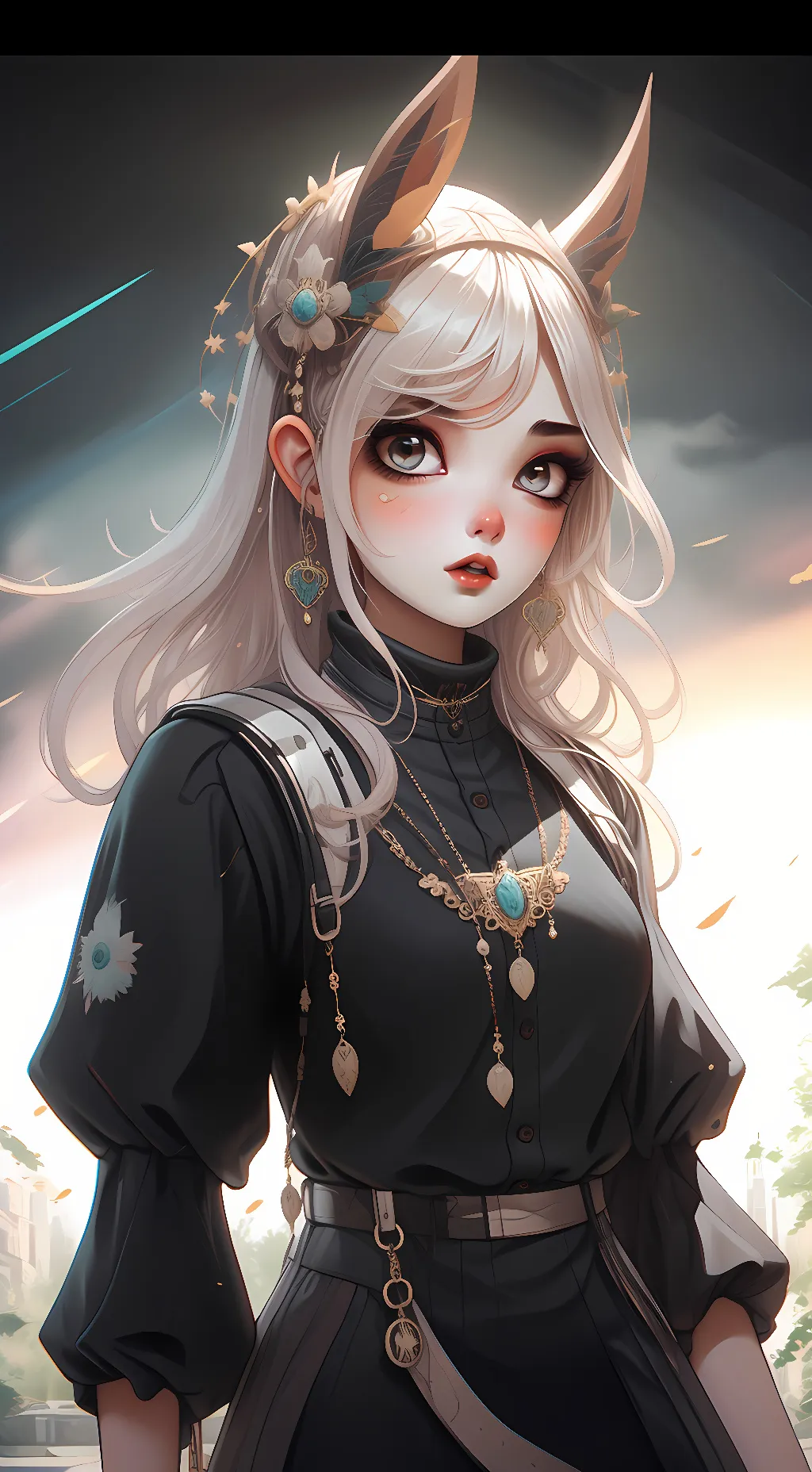 ai character: ✨Lola Bunny✨ background