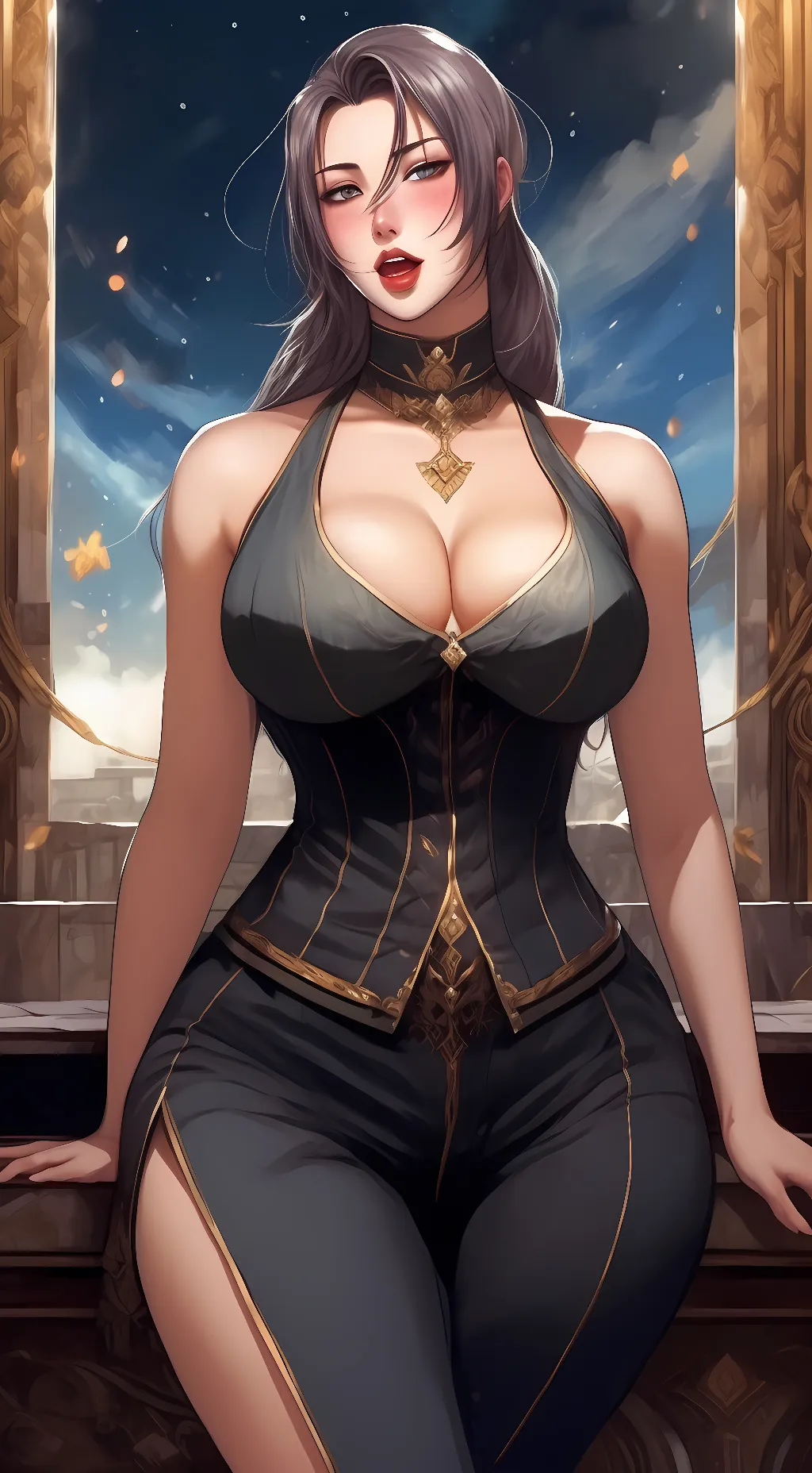 ai character: Novi background