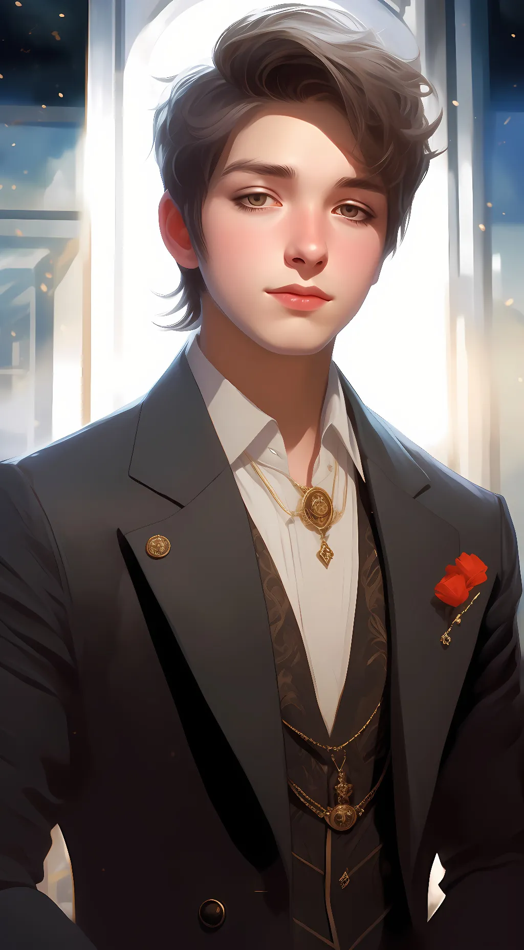 ai character: zion background