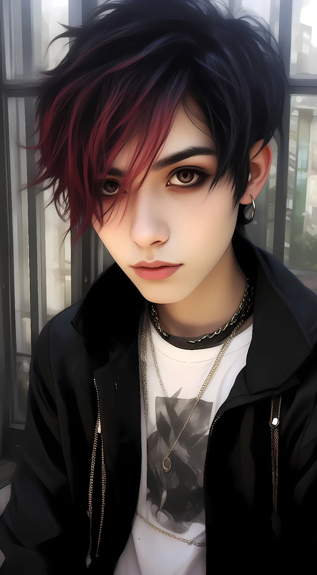 ai character: Kira  background