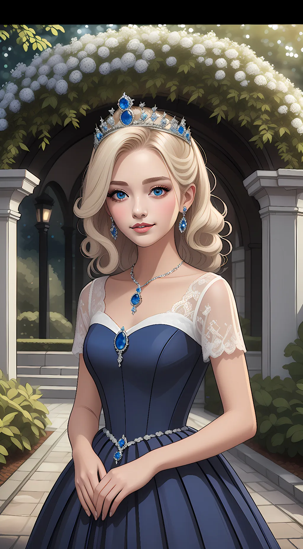 ai character: Princess Idana background