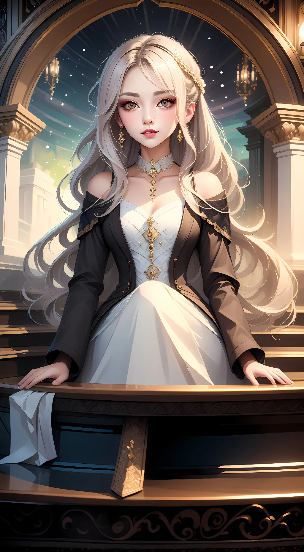 ai character: Julia  background
