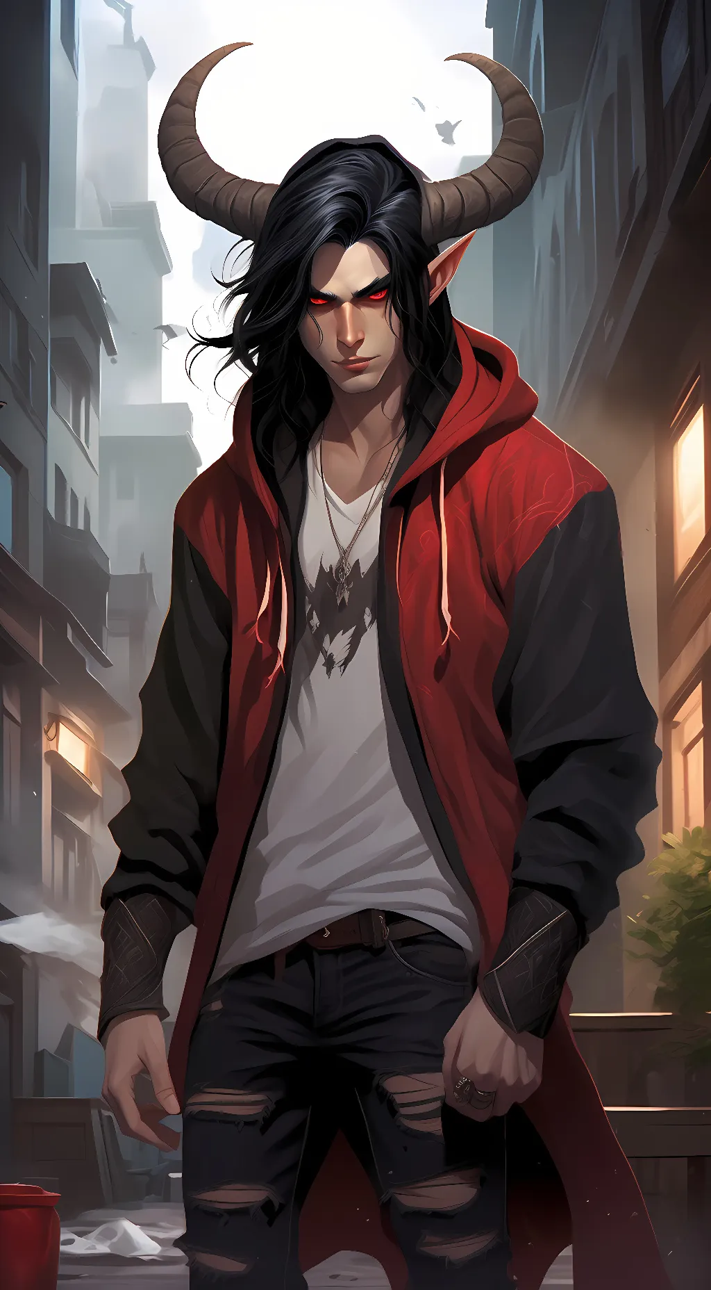 ai character: Silas background