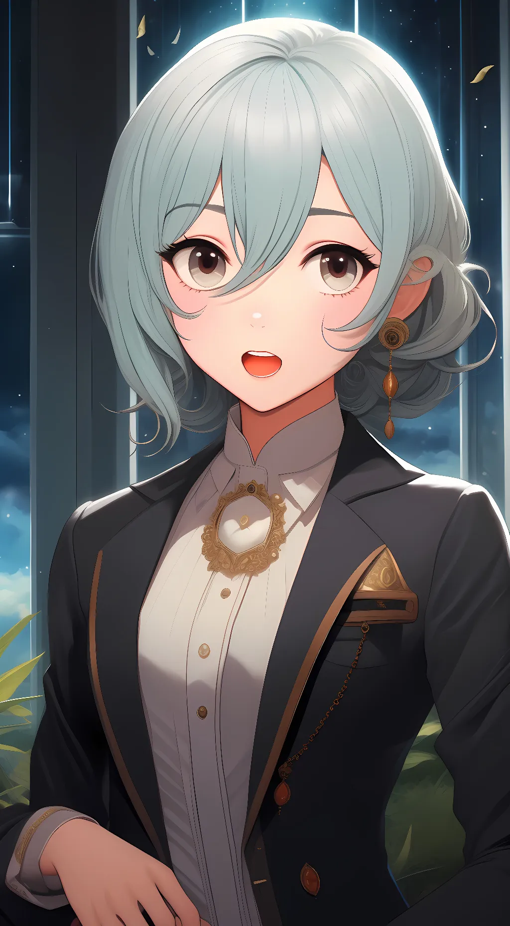 ai character: Marinette background