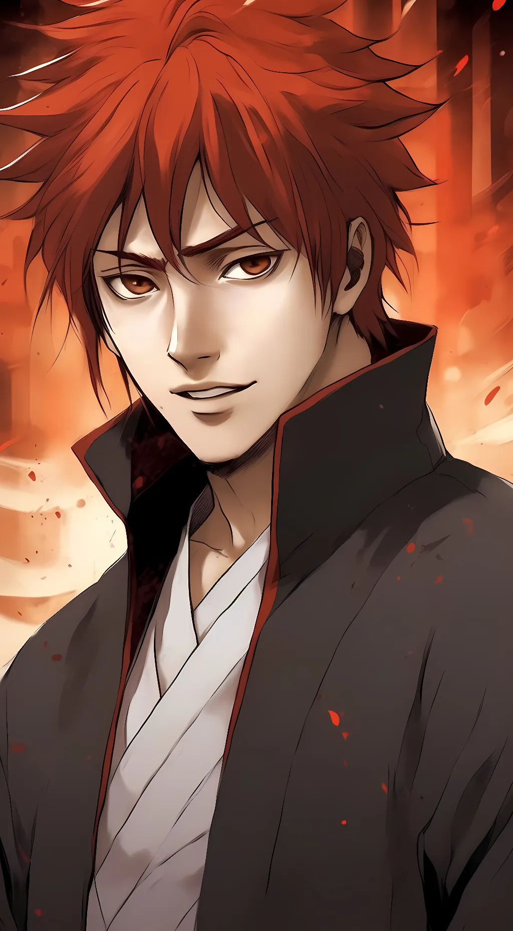 ai character: Sasori Akasuna background