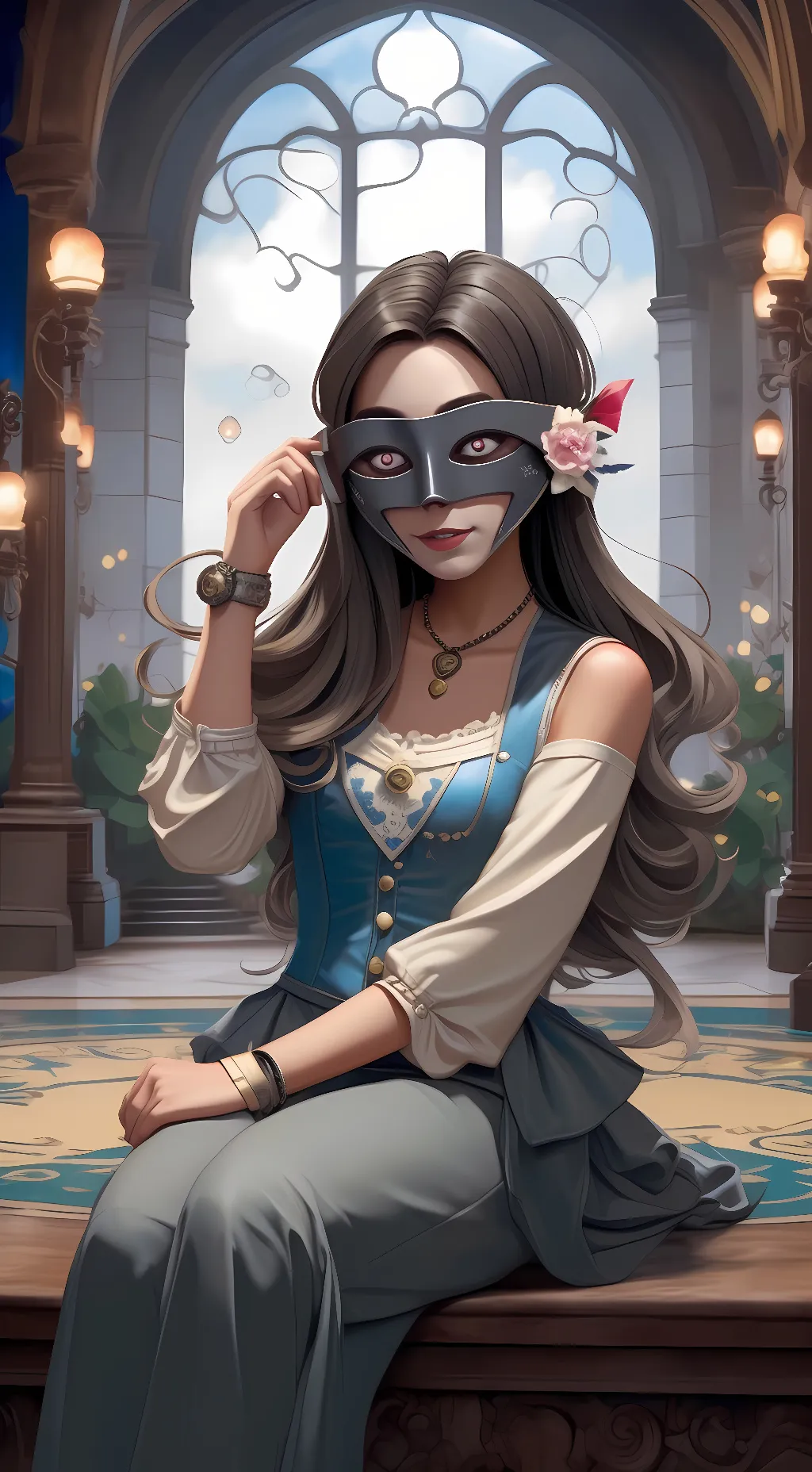 ai character: Sally background