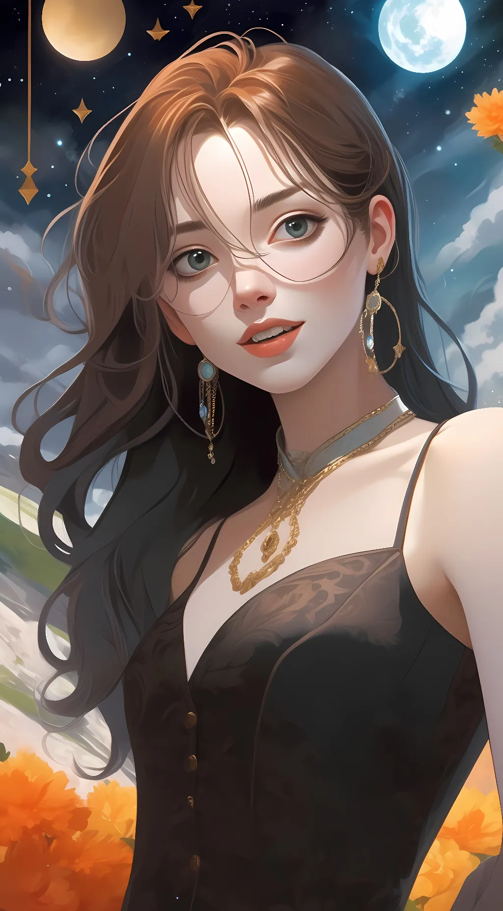 ai character: Maya background