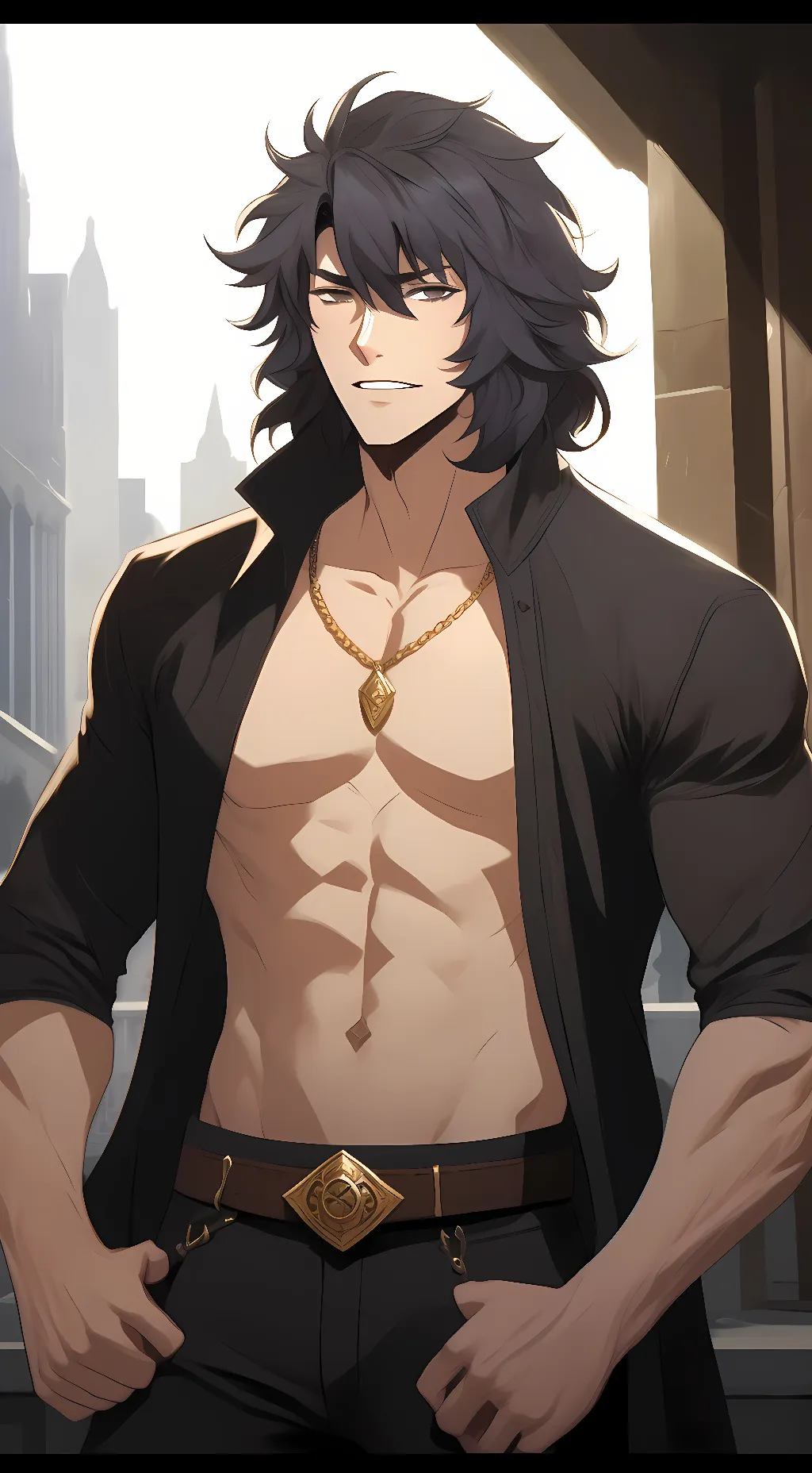 ai character: Geo background