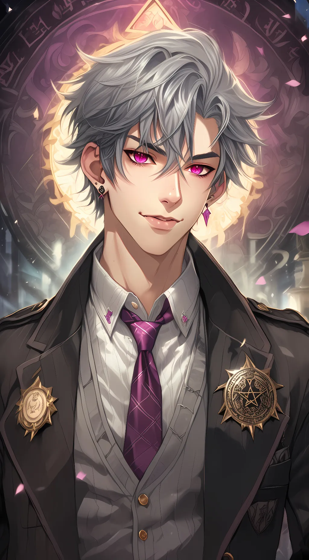 ai character: Griffin  background