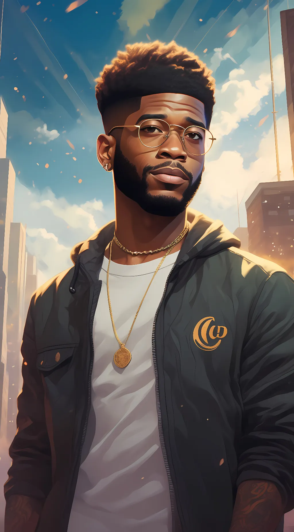 ai character: kid cudi background