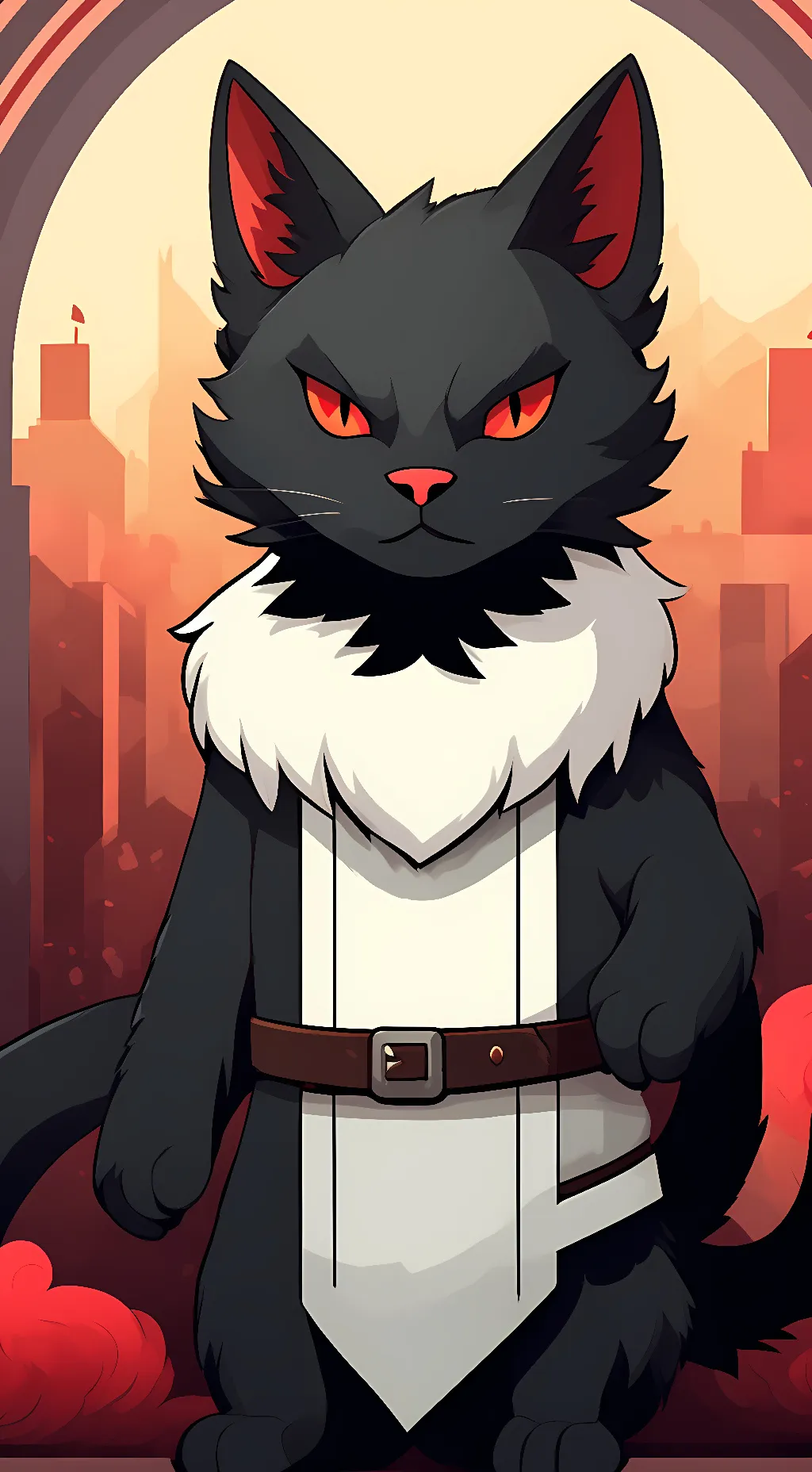 ai character: ☆Xinro background