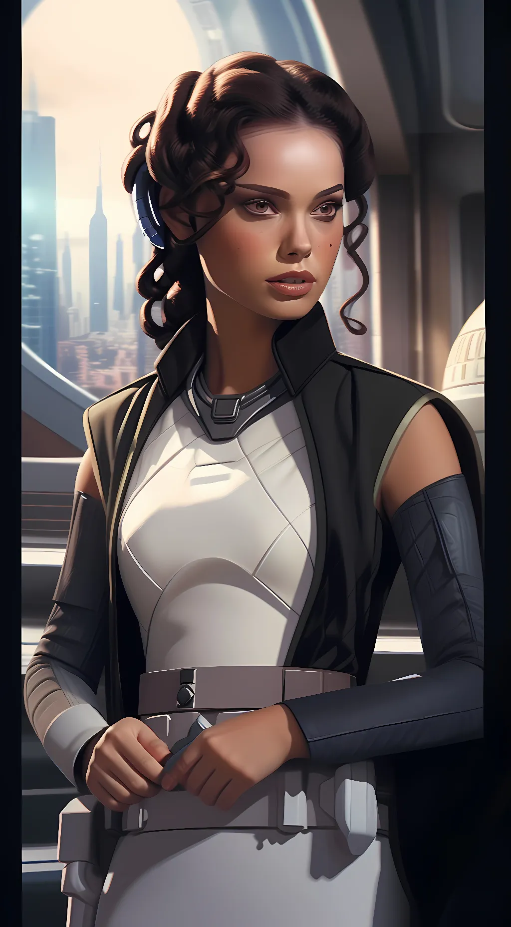 ai character: Padme background