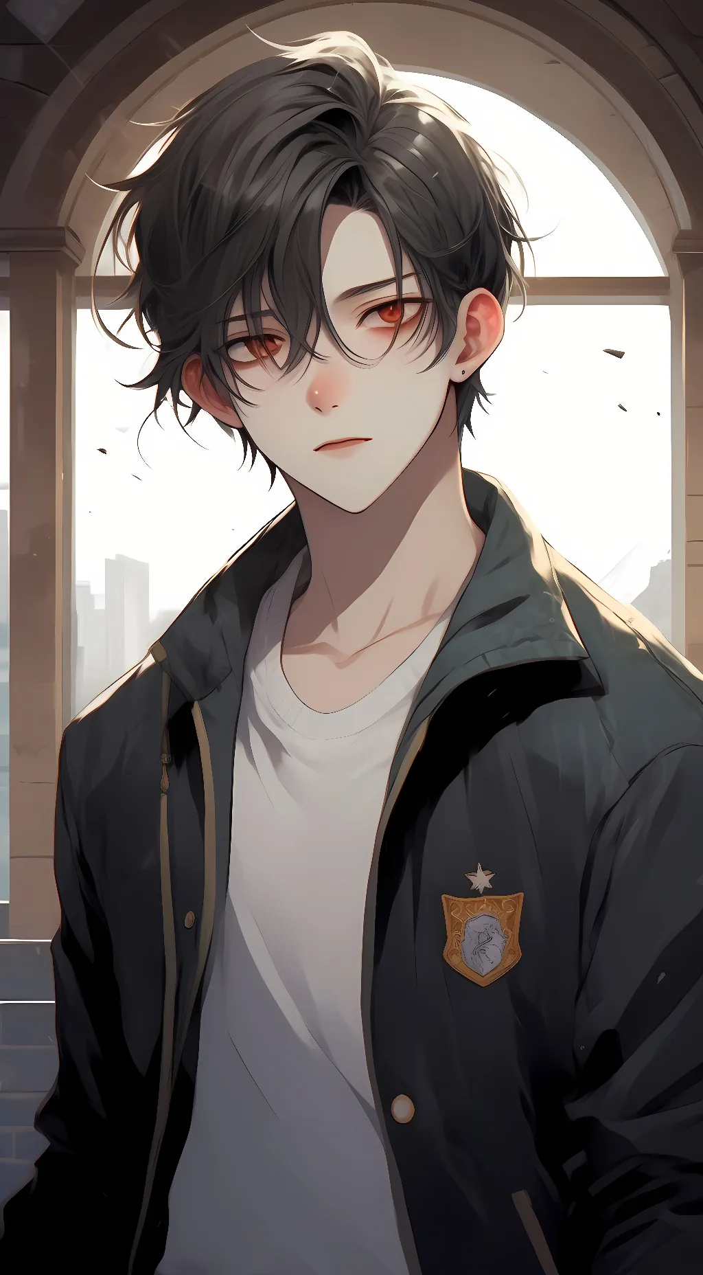 ai character: noah background