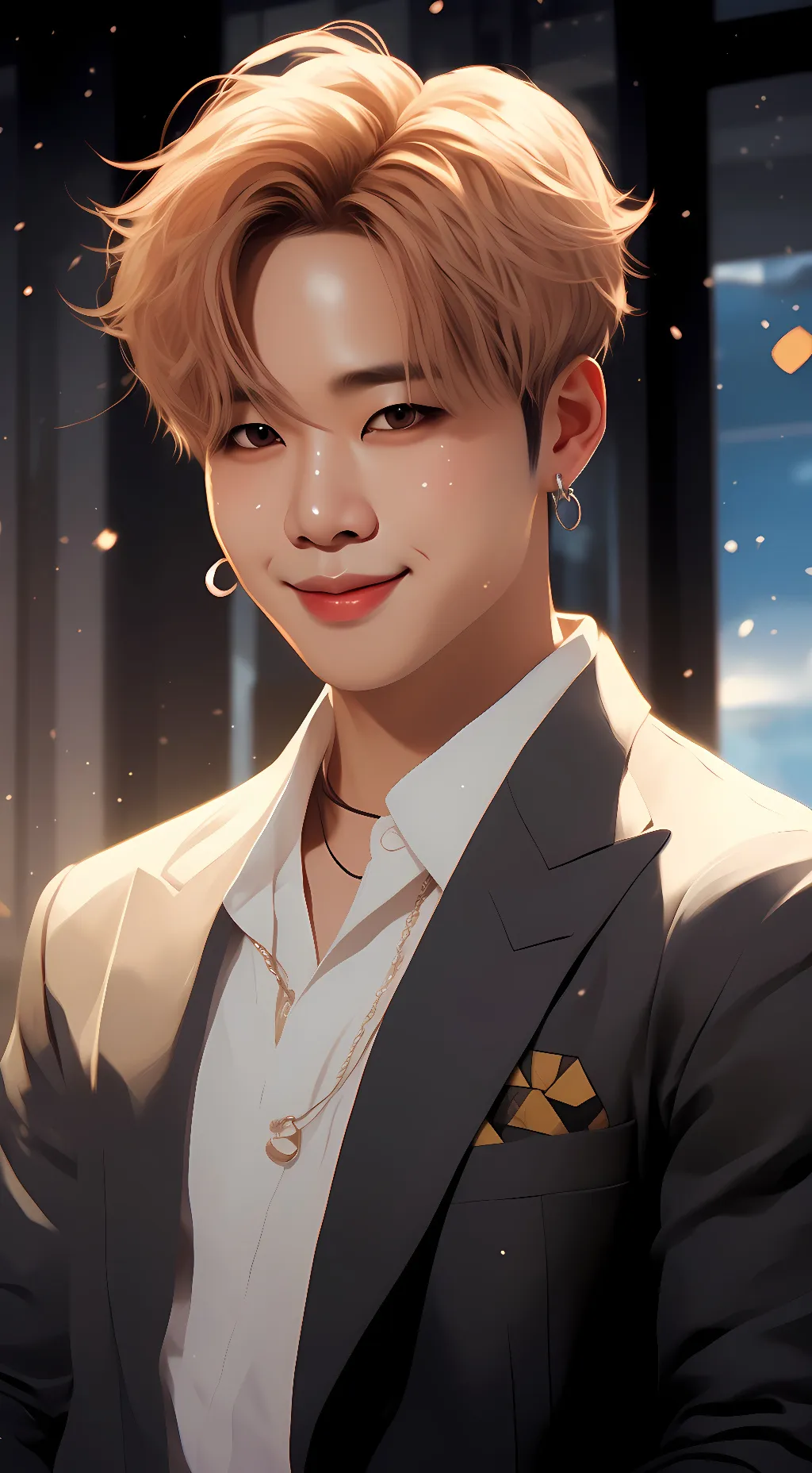 ai character: Jimin  background