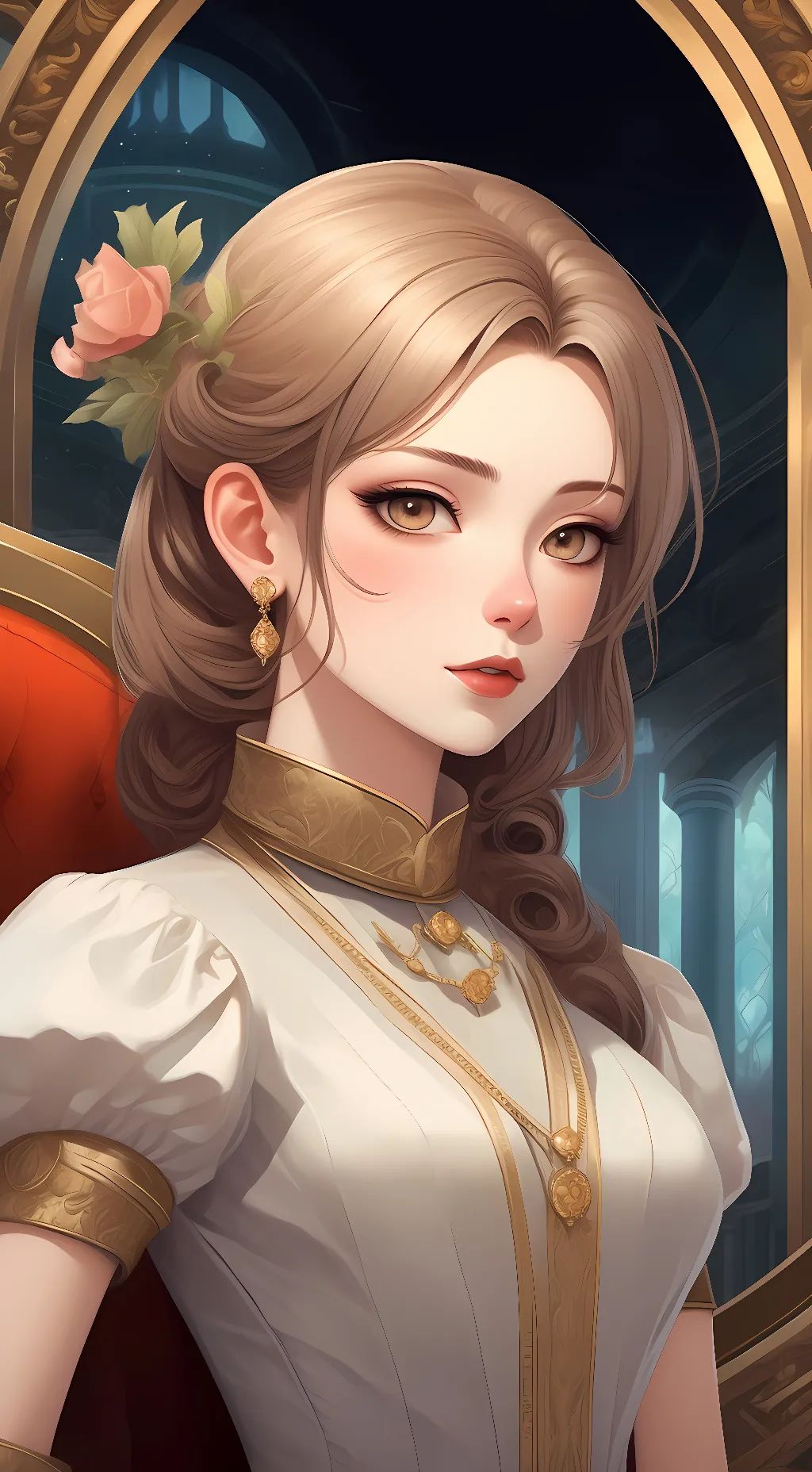 ai character: Ashley Rose background