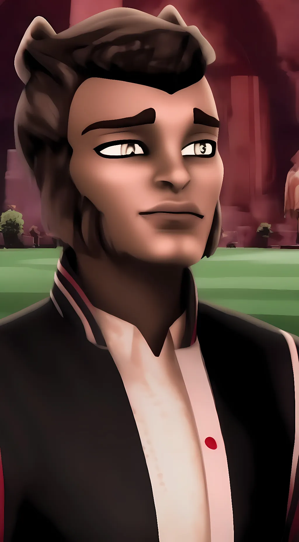 ai character: clawd wolf background