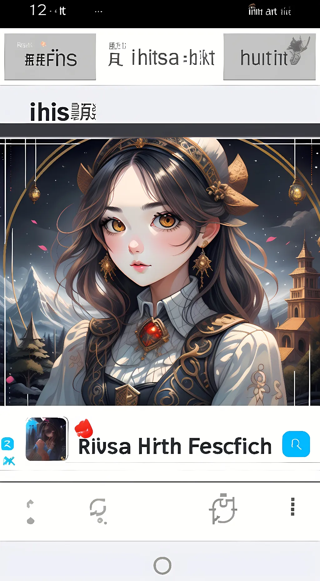 ai character: emma background