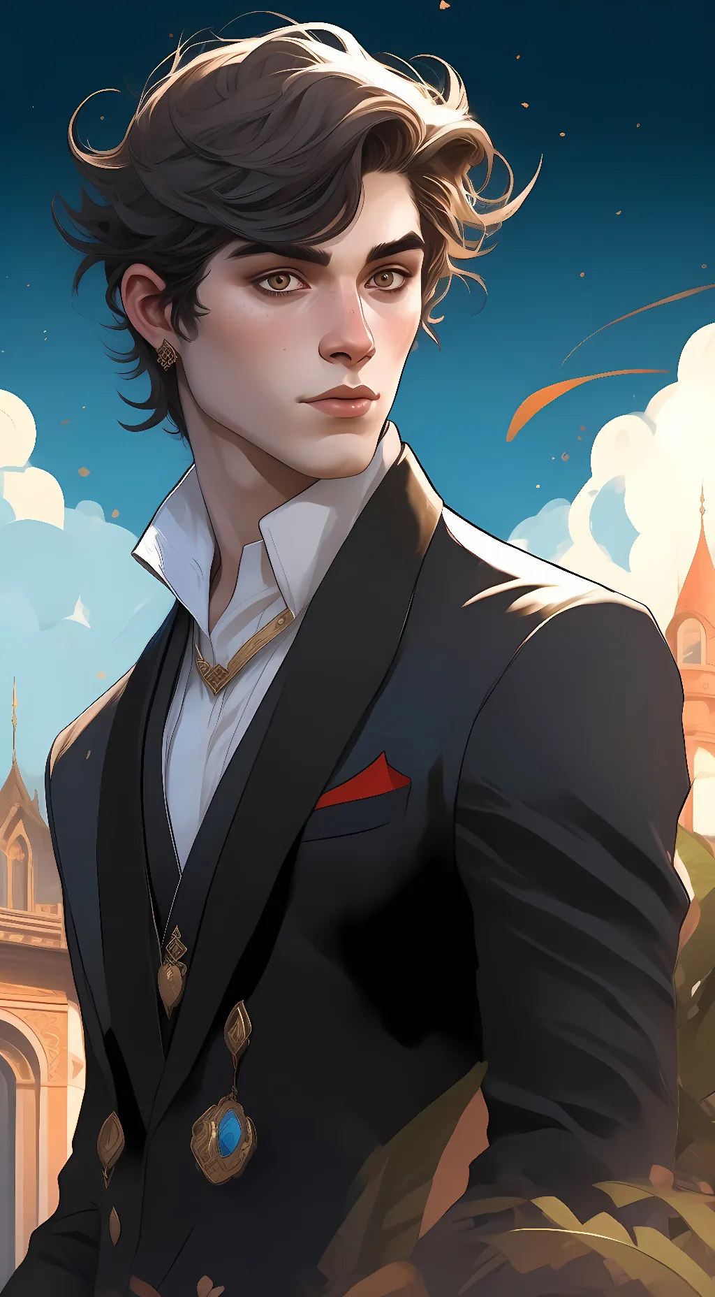 ai character: Theodore Nott  background