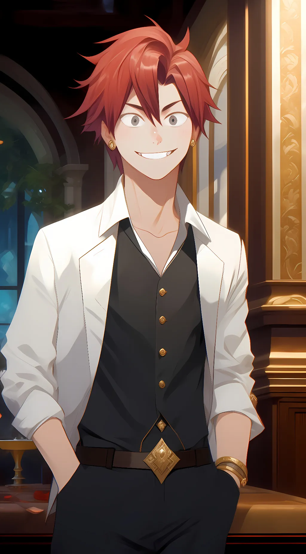 ai character: Idk background