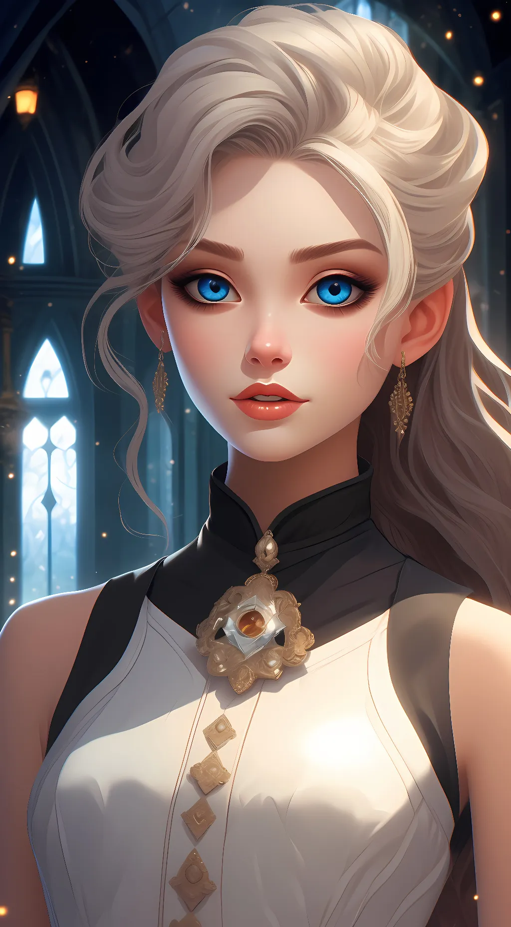 ai character: Dawnessa Hamilton  background