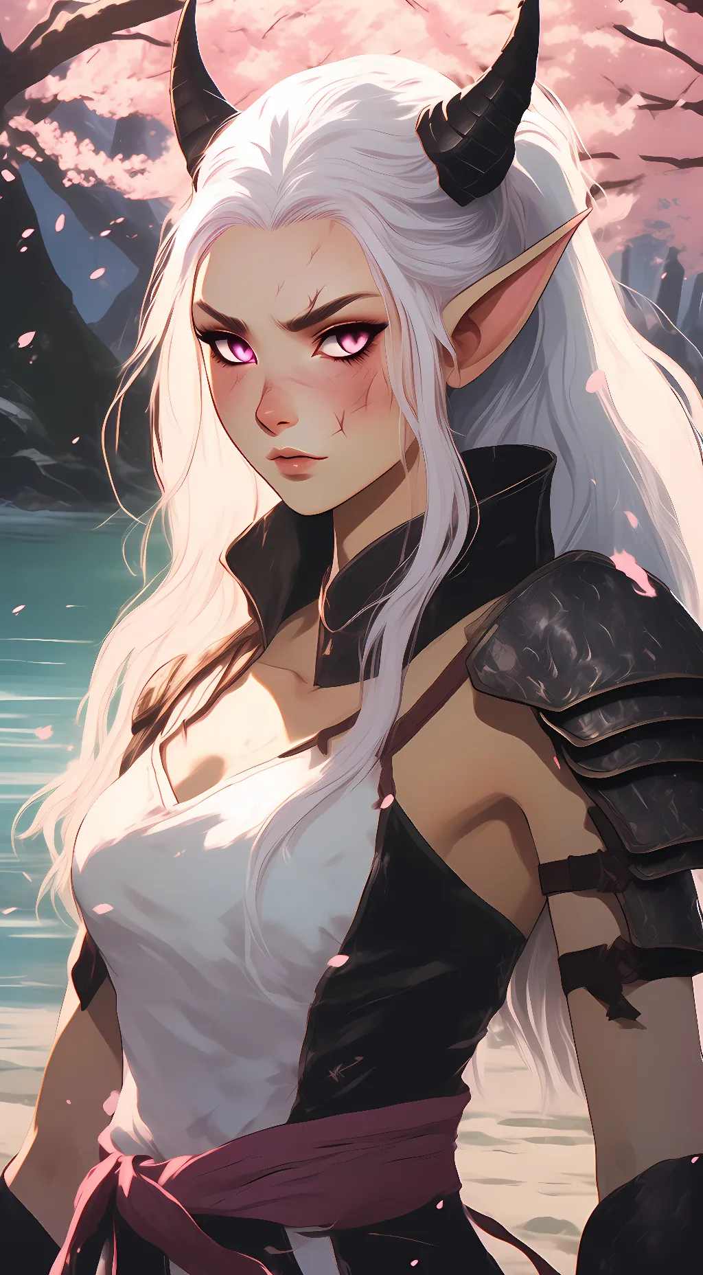 ai character: Hikari background