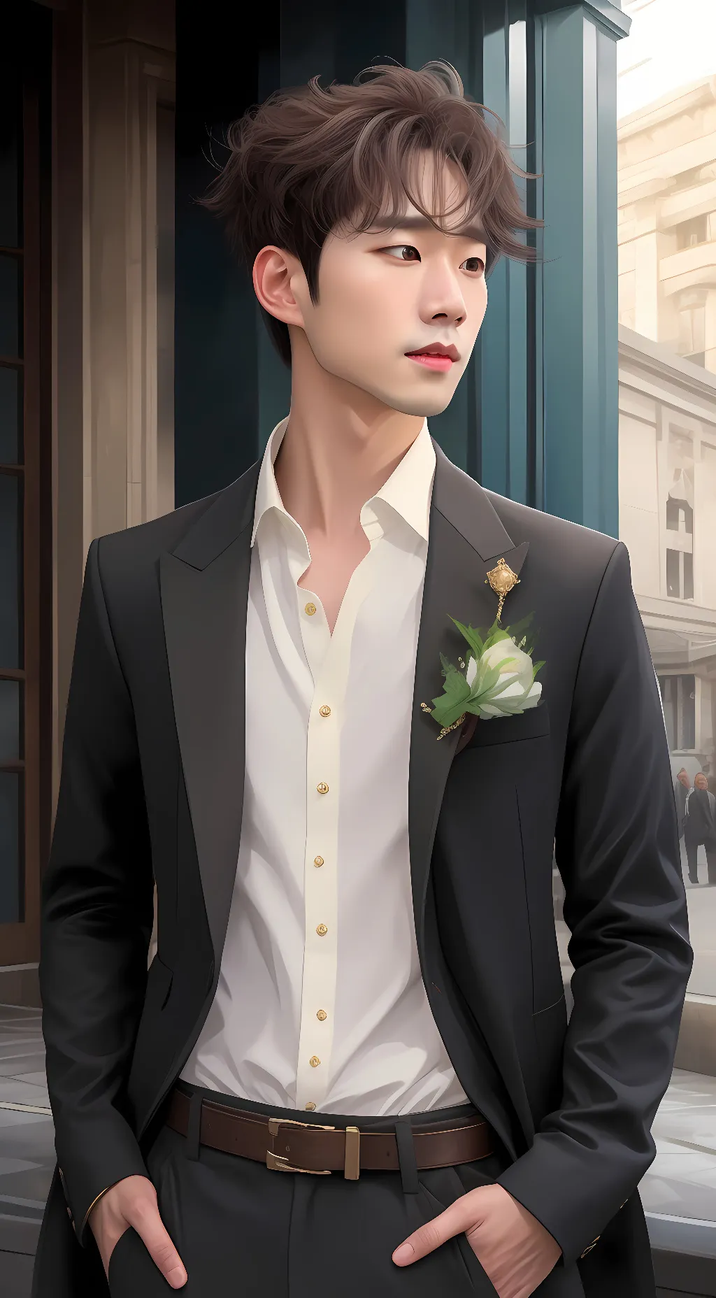 ai character: Axel background