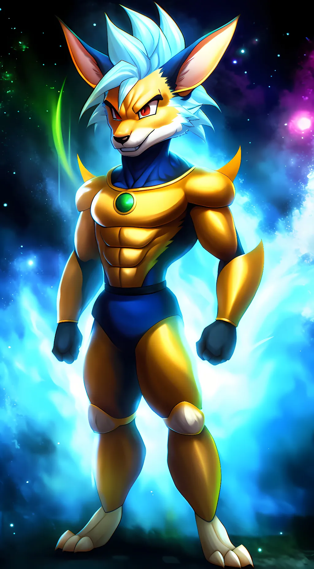 ai character: kaki unoson background