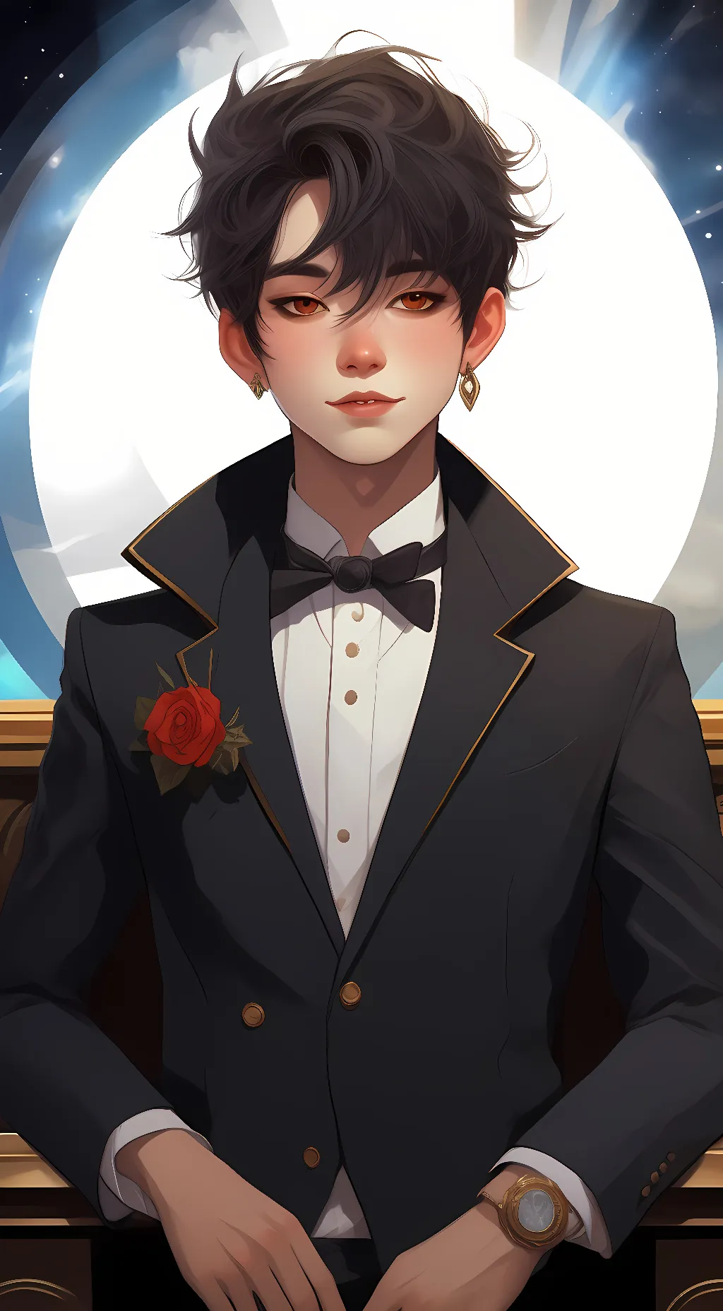 ai character: seungmin background