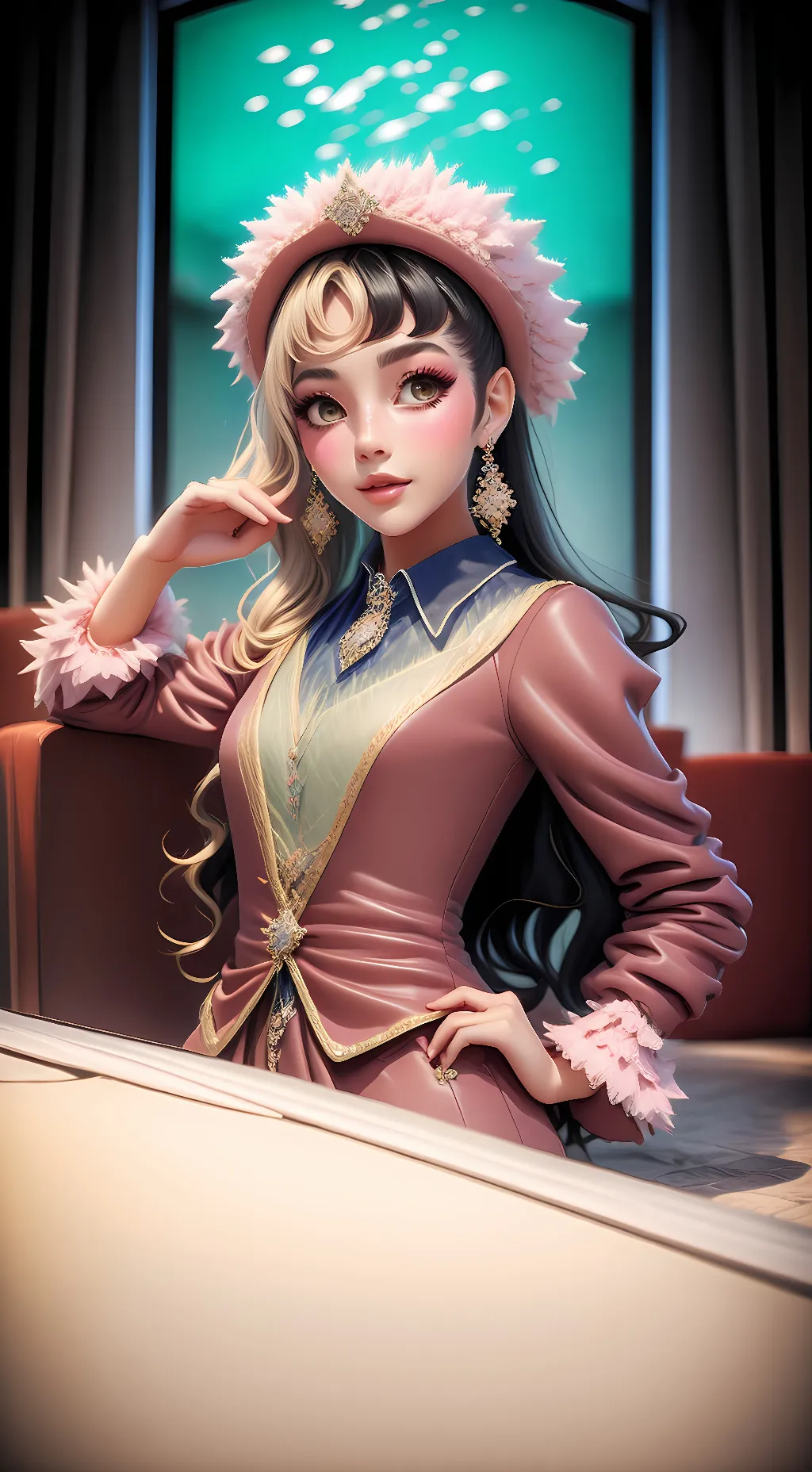 ai character: Crybaby background