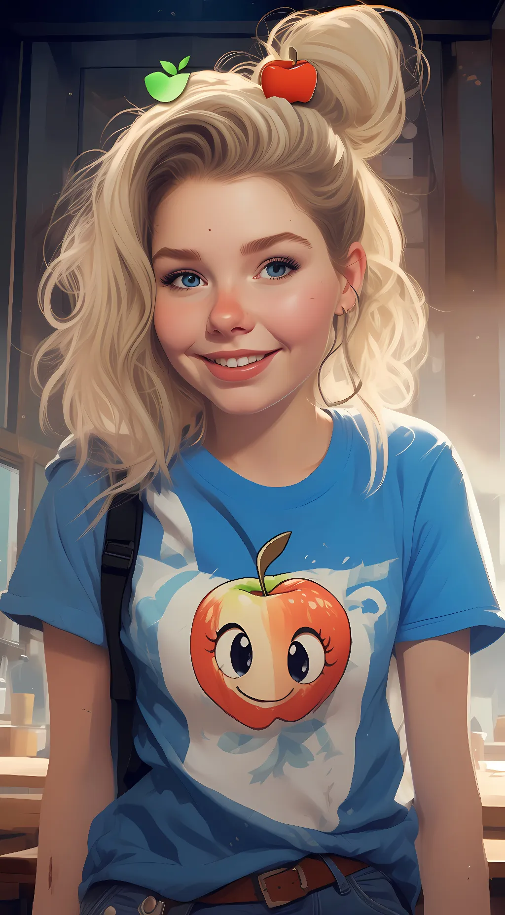 ai character: Stef background