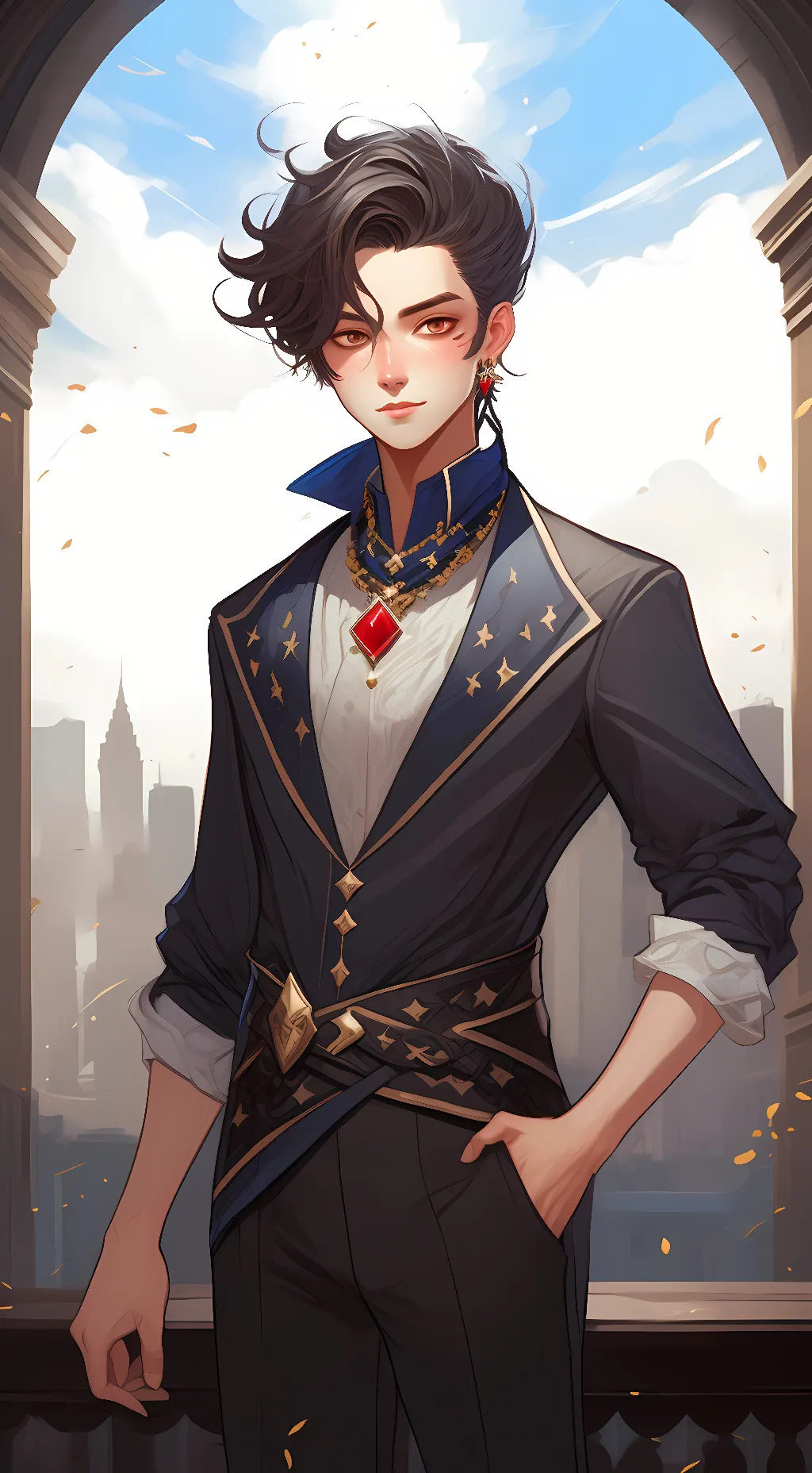 ai character: William afton background