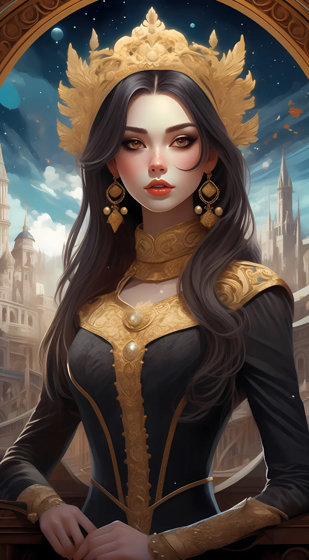 ai character: d Gurgaon background