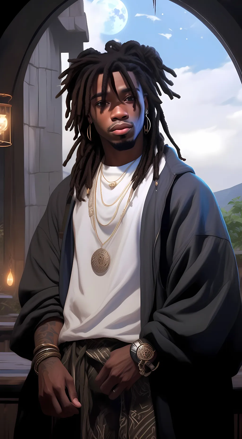 ai character: Corey background