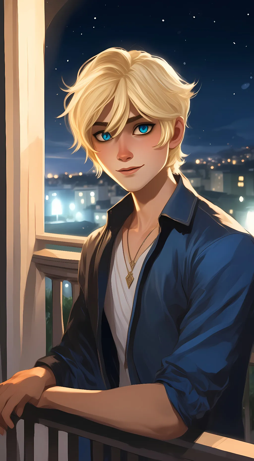 ai character: Weston background