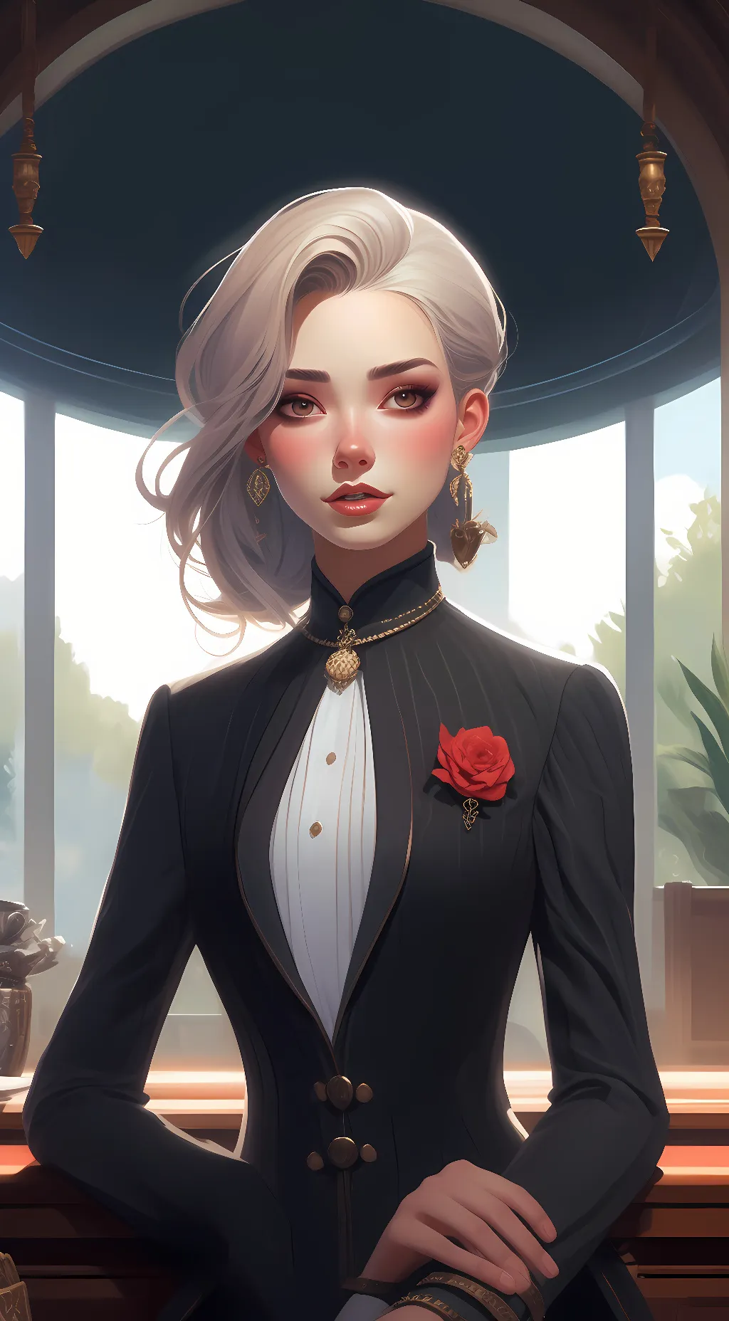 ai character: Aniyq background